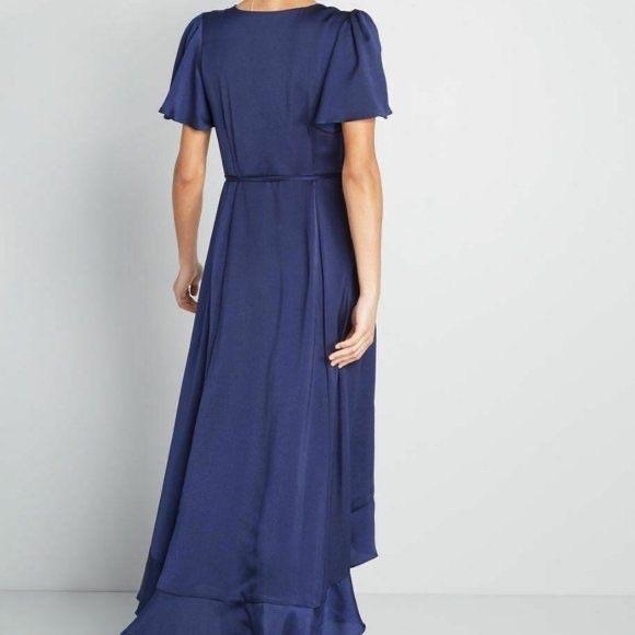 ModCloth Stunning Wonder Maxi Wrap Dress - Picture 4 of 10